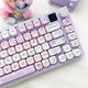 Kawaii Cat Lilac Key Caps
