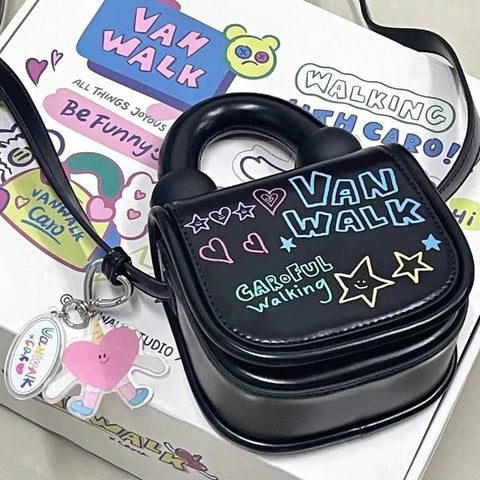 Cute Graffiti Tote Bag
