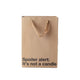 "Not A Candle" Gift Bag