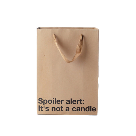 "Not A Candle" Gift Bag