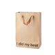 "I did my best" Gift Bag