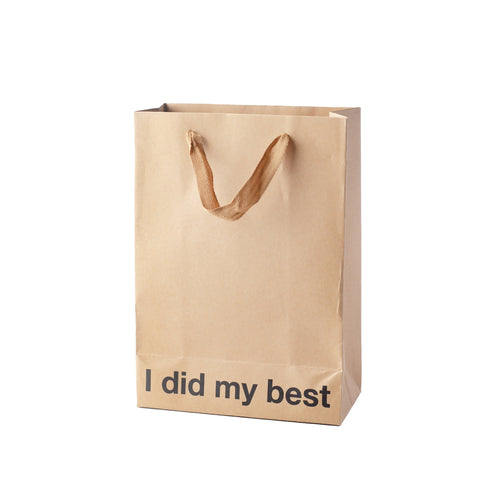 "I did my best" Gift Bag