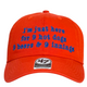 I’m Just Here for 9 Hot Dogs 9 Beers & 9 Innings Hat Funny Baseball Dad Cap