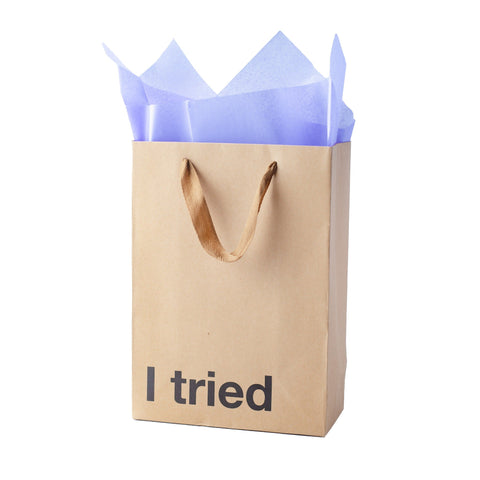 "I tried" Gift Bag