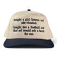 Bought a girl flowers embroidered trucker hat