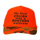 My First Crush Was a Waitress Hat