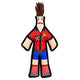 Pizza Guy Squeaky Chew Toy