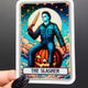The Slasher Tarot Halloween Sticker