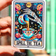 Spill The Tea Tarot Card Sticker