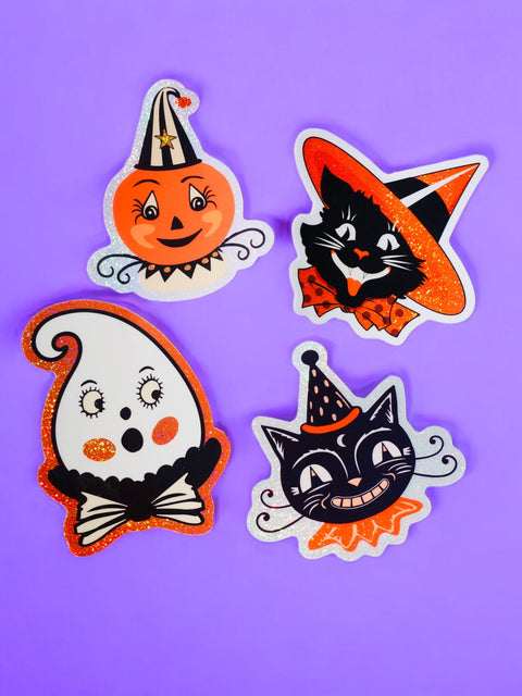 Halloween Retro Sticker Pack