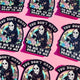 Funny Vinyl Sticker – You Don’t Have to Die – Grim Reaper Waterproof Holographic Decal