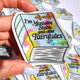 Funny Vinyl Sticker- Mentally Stable and Other Fairytales Holographic Sticker