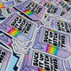 Funny Vinyl Sticker – Suck It Up B*tch You Got This – Holographic Rainbow Juice Box Decal