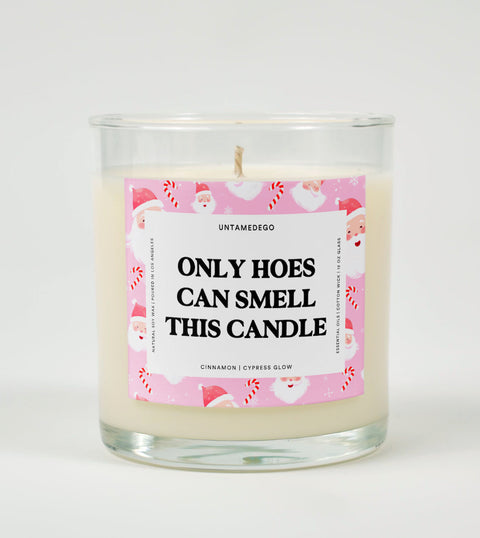 Only Hoes Can Smell This Candle | Funny Candle