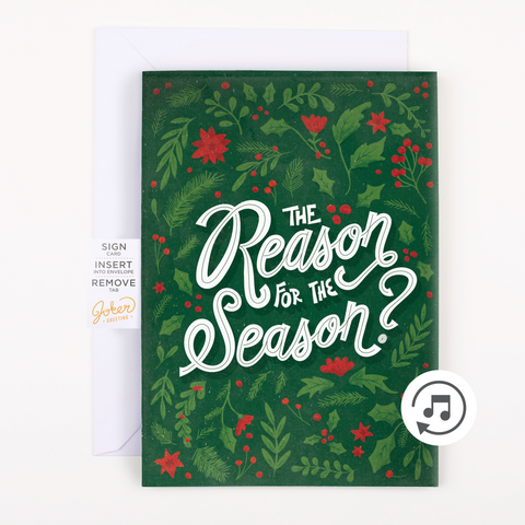 Endless Christmas Glitter and Sticker Surprise Card