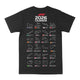 F1 2026 Race Calendar Graphic Tee
