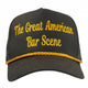 The Great American Bar Scene Green/Yellow Custom Embroidered Snapback