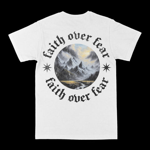 Faith Over Fear Mountains Graphic Tee