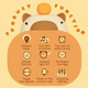 Capybara Night Light Alarm Clock