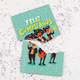 Endless Feliz Cumpleaños Card with Glitter