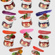 Fruit Jam Lip Gloss Keychain