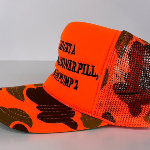 Lemme Get A Four Loko a Boner Pill and $6 on Pump 2 Mesh Trucker Hat SnapBack Cap Custom Embroidered