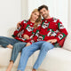 Funny Sunglasses Santa Claus Knit Sweater | NCS