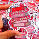 Good Girls Read Dirty Books Sticker – Funny Bookish Glitter Vinyl Sticker