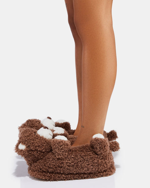 Mocha the Bear Slippers