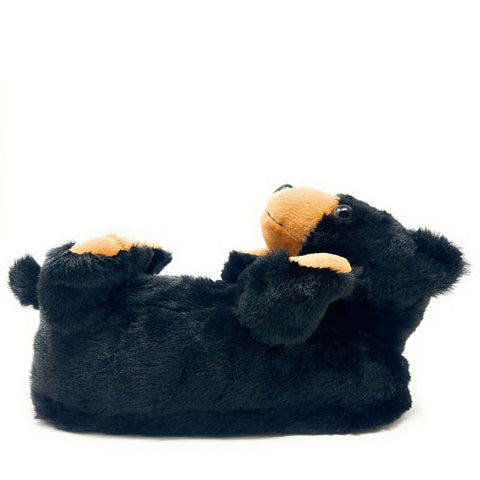 Homer the Black Bear Kids Slippers
