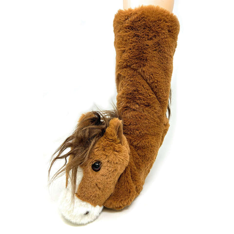 Horse Play Kids Slipper Socks