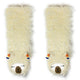 Llama Llama White Plush Slipper Socks