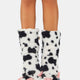 Moo Moo Plush Slipper Socks