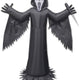 6 FT Ghost Face Lawn Light Up Inflatable