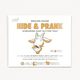 Hide & Prank Goat Glitter Trap