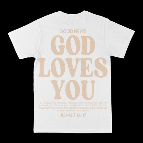 God Loves You Graphic Tee