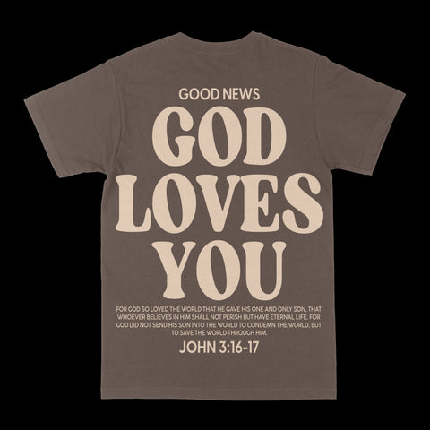 God Loves You Graphic Tee