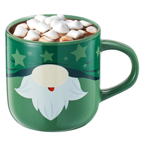 Mug With Hot Cocoa Mix & Marshmallows - Green Elf Mug