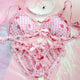 Strawberry Print Bra and Panties