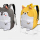 Shiba Inu Canvas Backpacks