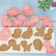 Kawaii Cookie Cutters 3D 8 Pcs
