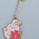 Cherry Blossom Bunny and Cat Bookmarks