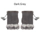 Fingerless Faux Rabbit Fur Gloves