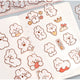 Bunny and Bear Stickers
