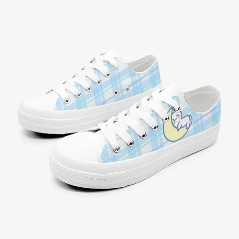 Kawaii Plaid Sneakers