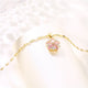 Crystal Cherry Blossom Pendant Necklace