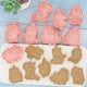 Kawaii Cookie Cutters 3D 8 Pcs