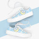 Kawaii Plaid Sneakers