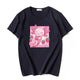 Kawaii Axolotl Strawberry Milk T-Shirt