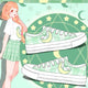 Kawaii Plaid Sneakers